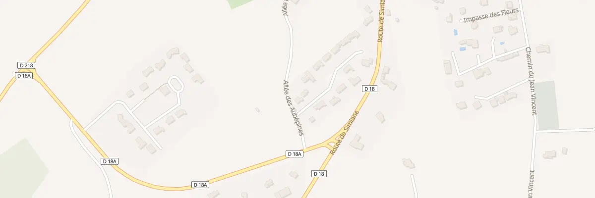 Plan du 19 Lot Le Clos des Moissons à Revest-du-Bion