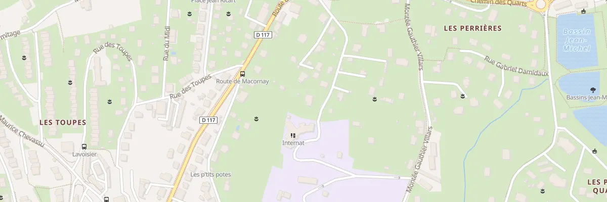 Plan du 10 Che du Chalet à Lons-le-Saunier
