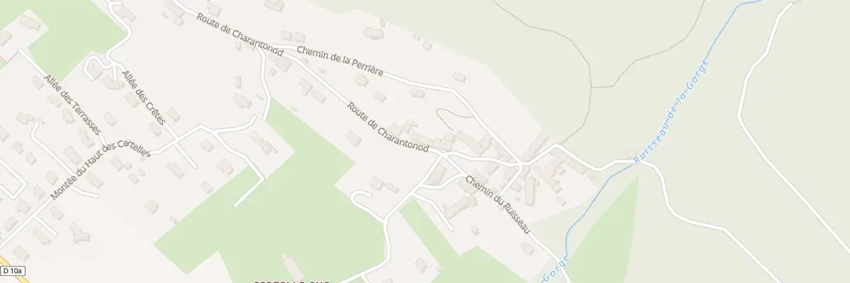 Plan du 749 Rte de Charantonod à Lhuis