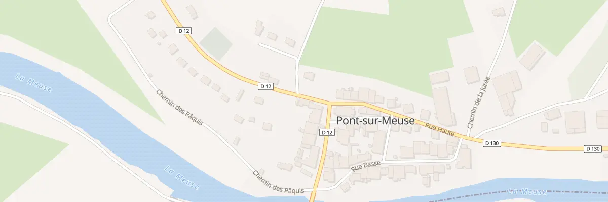 Plan du 1 Rte de Mecrin à Pont-sur-Meuse