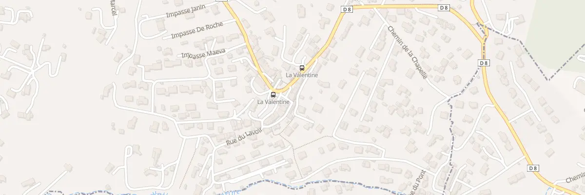 Plan du 284 Rue de la Fontaine à Saint-Savournin