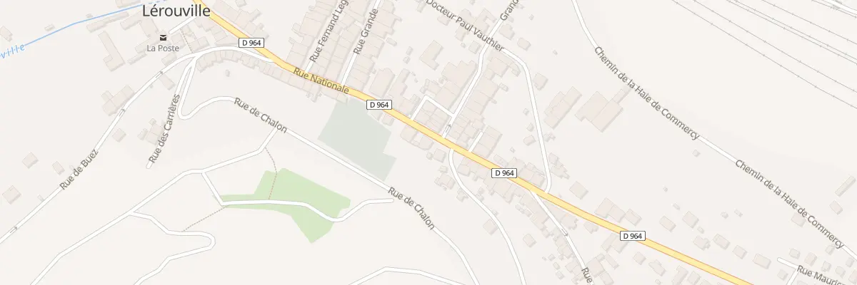 Plan du 64 Rue Nationale à Lérouville