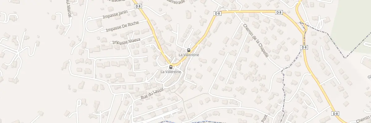 Plan du 304 Rue de la Fontaine à Saint-Savournin