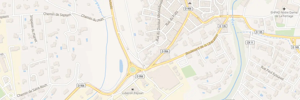 Plan du 250 Rue du Doc Medvedowsky à La Tour-d’Aigues