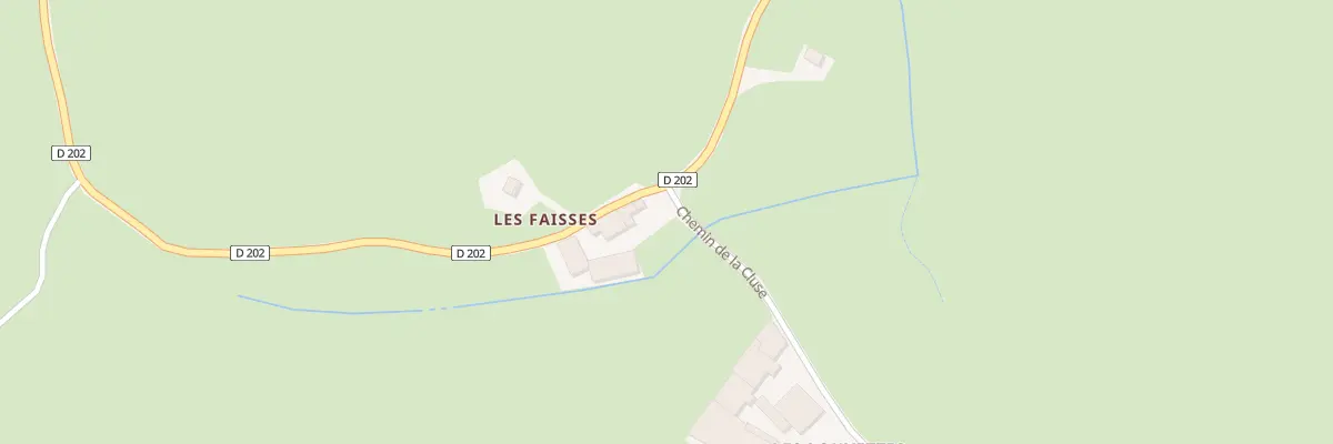 Plan du 5012 La Carroniere à Cornod
