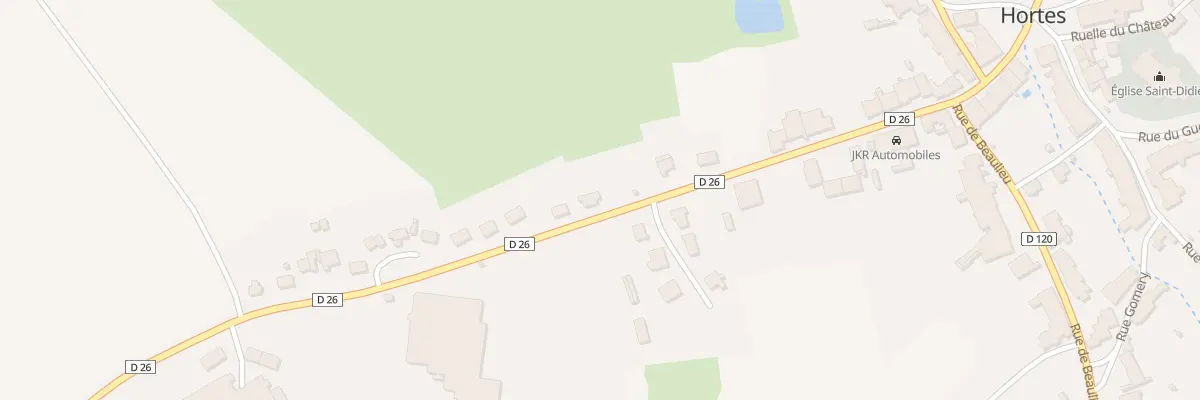 Plan du 28 Rue Camille Perfetti à Haute-Amance