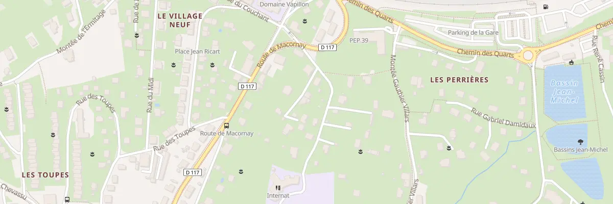 Plan du 5 Imp du Chalet à Lons-le-Saunier