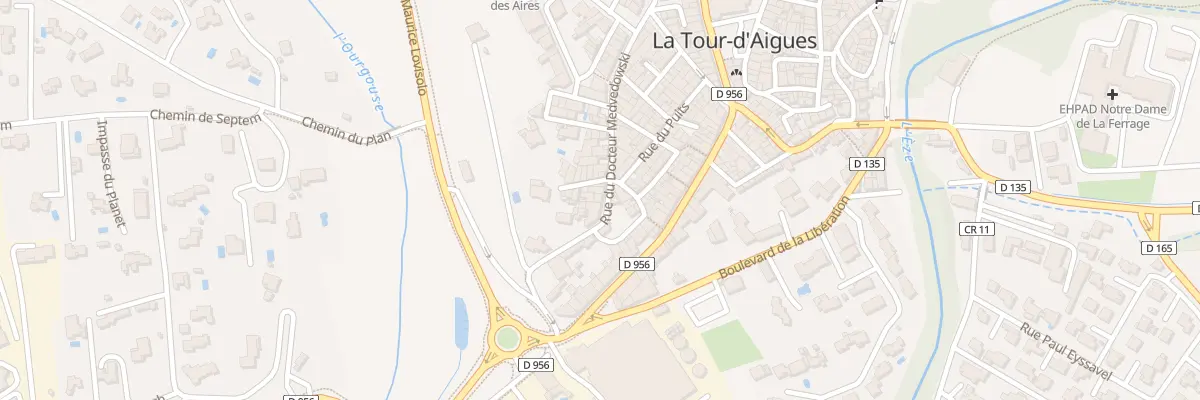 Plan du 203 Rue du Doc Medvedowsky à La Tour-d’Aigues