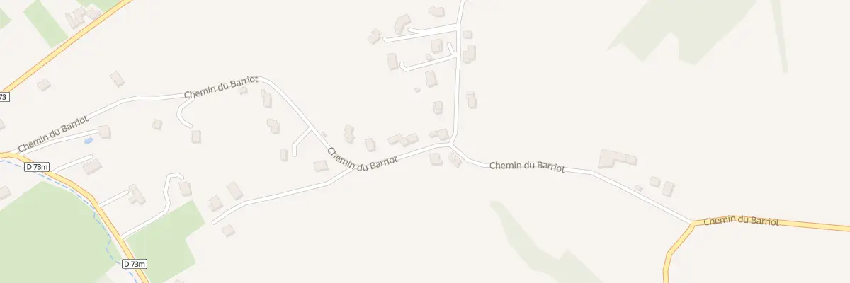 Plan du 529 Chem du Barriot à Saint-Ondras