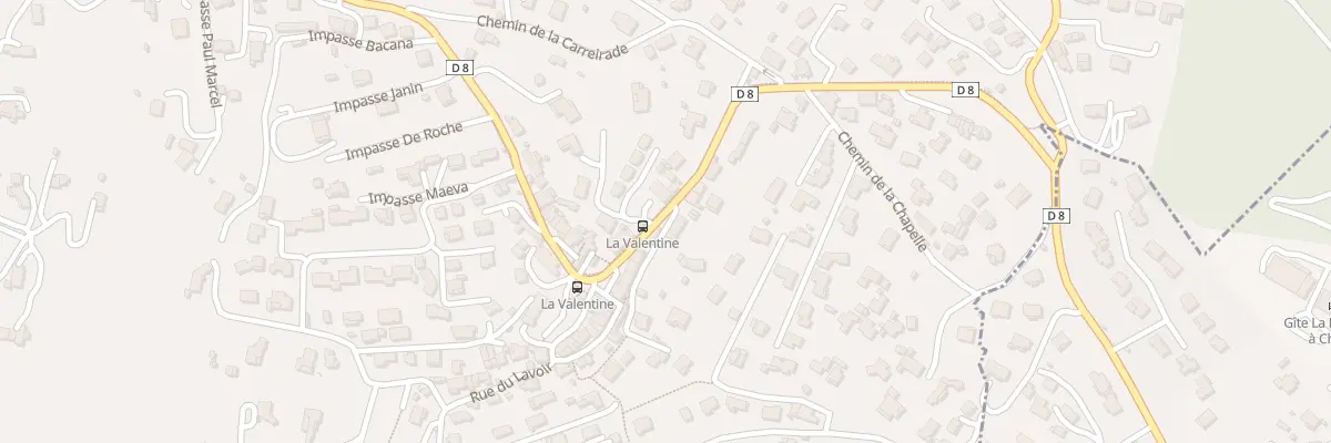 Plan du 334 Rue de la Fontaine à Saint-Savournin