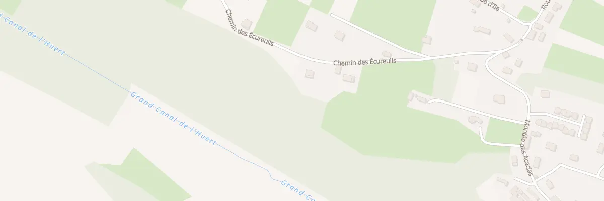 Plan du 11 Che des Ecureuils aux Avenières Veyrins-Thuellin