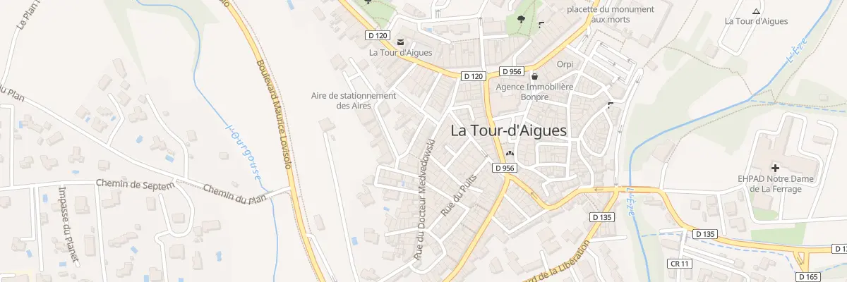 Plan du 81 Rue du Doc Medvedowsky à La Tour-d’Aigues