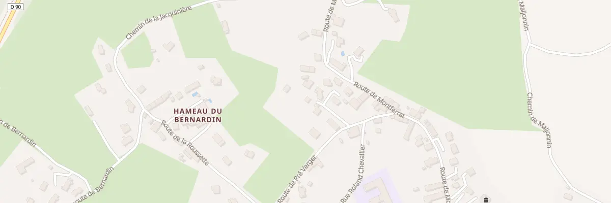 Plan du 62 Imp Raymond Gueraud Pinet à Bilieu