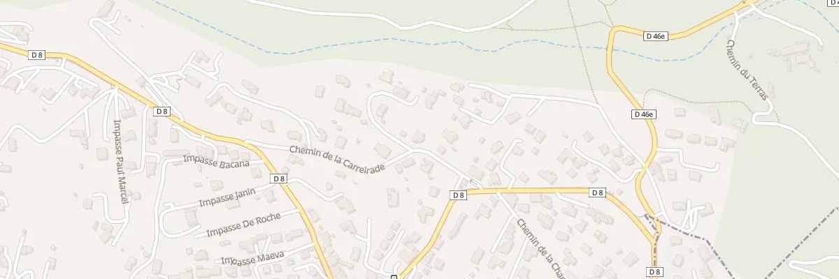 Plan du 245 Che de la Carreirade à Saint-Savournin