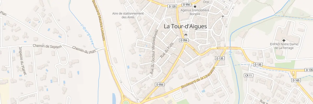 Plan du 136 Rue du Doc Medvedowsky à La Tour-d’Aigues