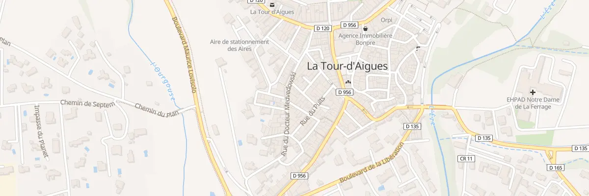 Plan du 104 Rue du Doc Medvedowsky à La Tour-d’Aigues