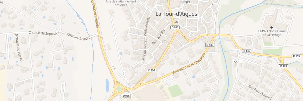Plan du 69 Rue Calade à La Tour-d’Aigues