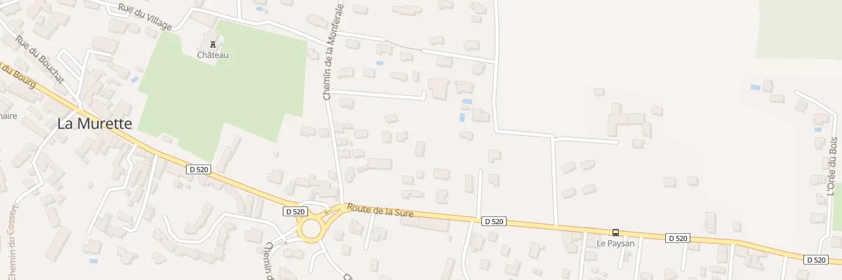 Plan du 145 Rte de la Sure à La Murette