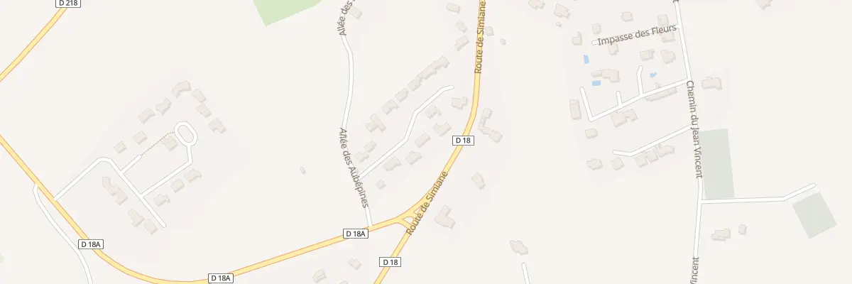 Plan du 12 All des Aubépines à Revest-du-Bion