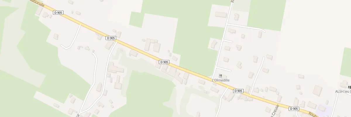 Plan du 26 Rte Nationale à Souvans