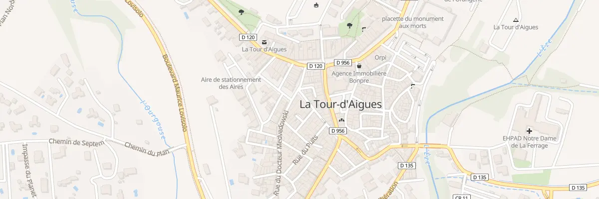 Plan du 7 Rue du Lavoir à La Tour-d’Aigues