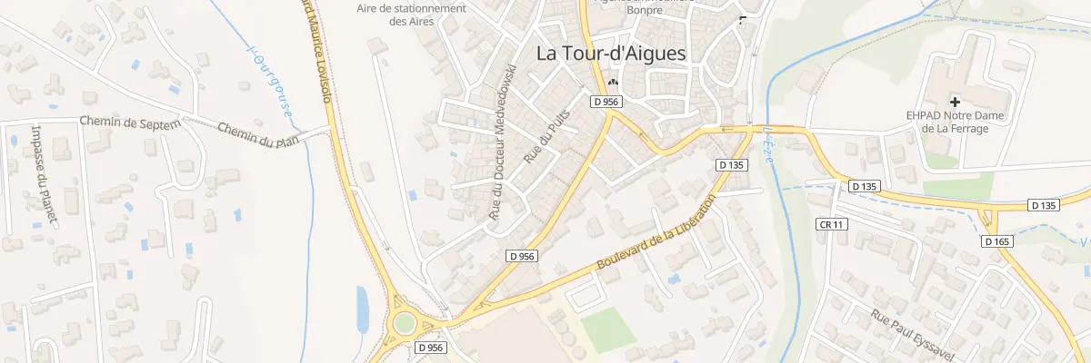 Plan du 5015 Rue Calade à La Tour-d’Aigues