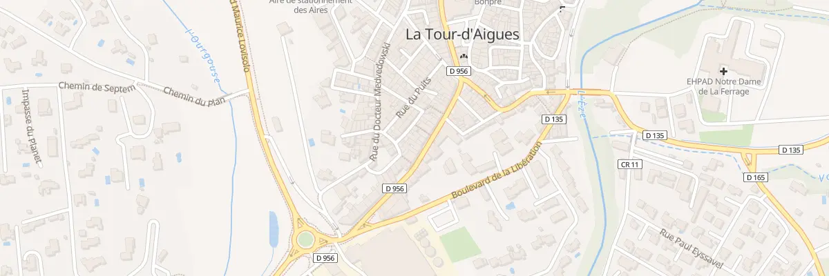 Plan du 60 Rue Calade à La Tour-d’Aigues