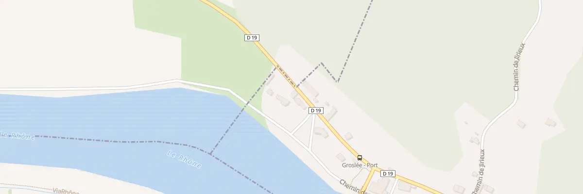 Plan du 997 Rue Grande Rue du Port à Groslée-Saint-Benoit