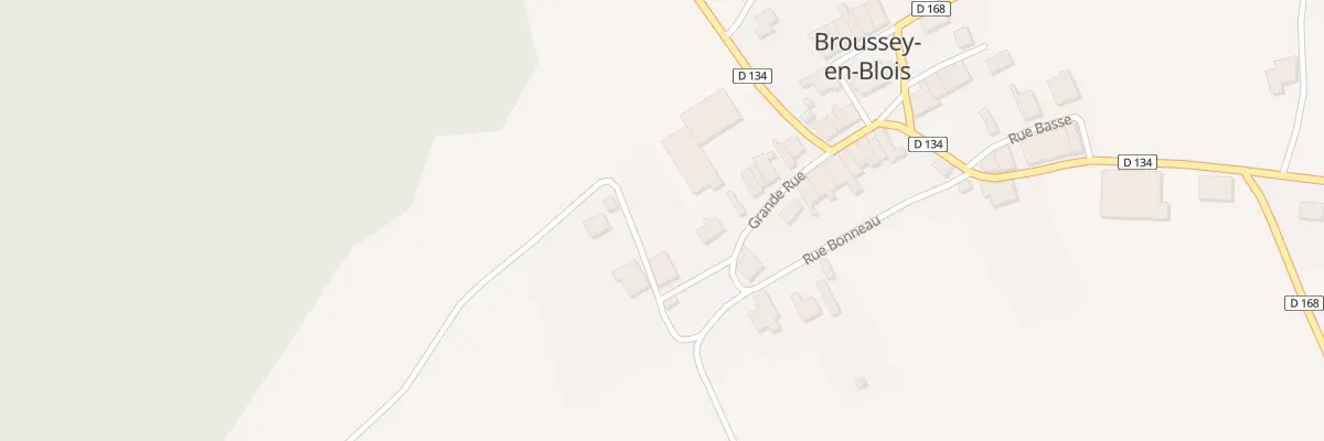 Plan du 16 Gr Grande Rue à Broussey-en-Blois