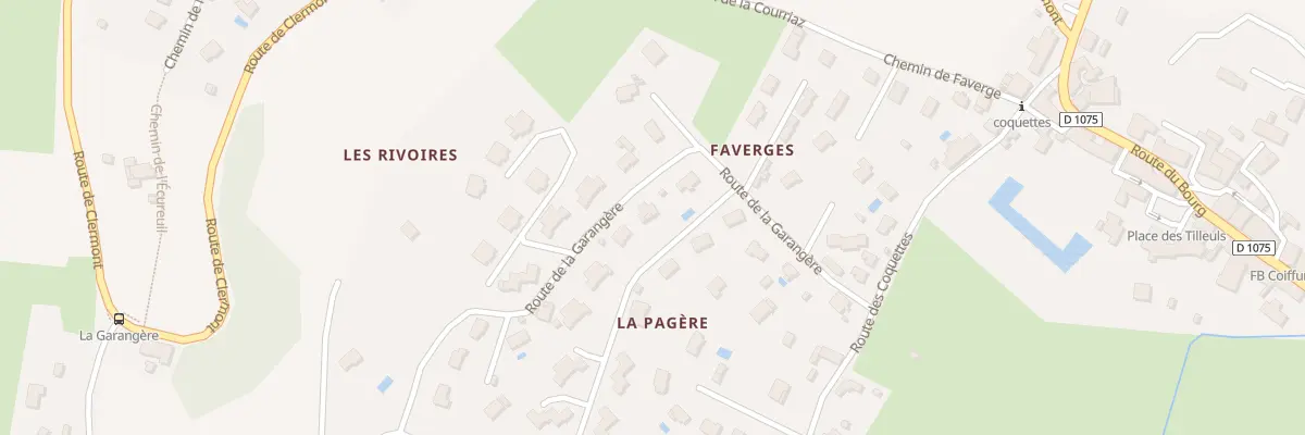 Plan du 5757 Vc du Colombier au Guillermet à Chirens