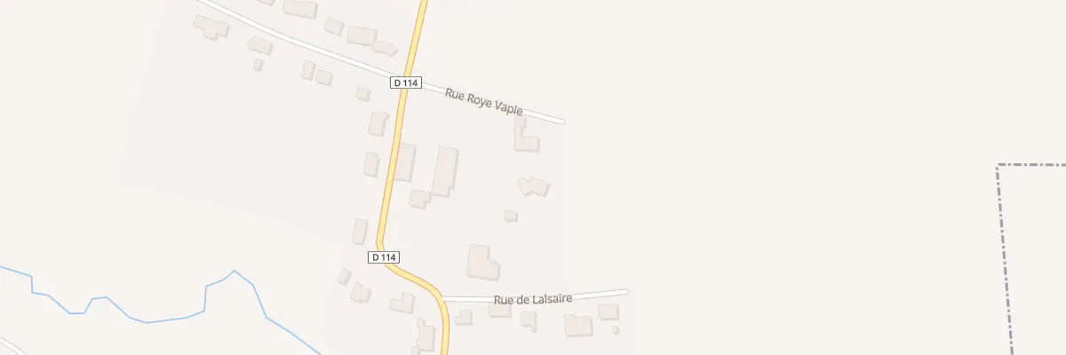 Plan du 6 Roye Vapie à Moranville