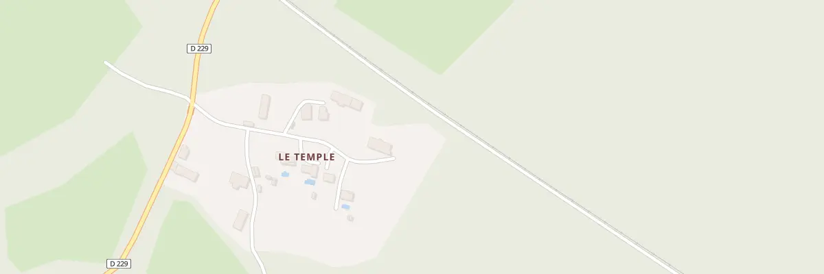 Plan du 4 Rue de la Commanderie à Falletans
