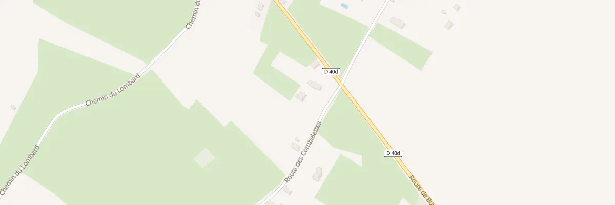 Plan du 867 Rte des Combelettes aux Avenières Veyrins-Thuellin