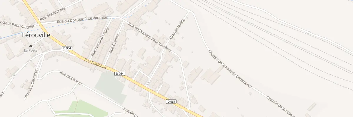 Plan du 5 Rue du Docteur Paul Vauthier à Lérouville