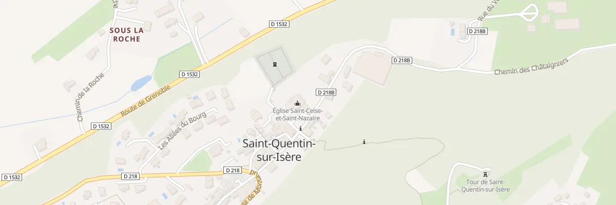 Plan du 4 Pla Charles Daclin à Saint-Quentin-sur-Isère