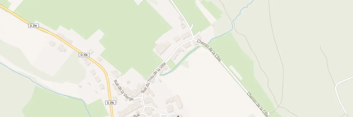 Plan du 11 Rue du Trou de la Ville à Villette