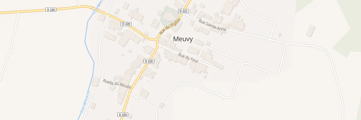 Plan du 3 Rue du Four à Breuvannes-en-Bassigny