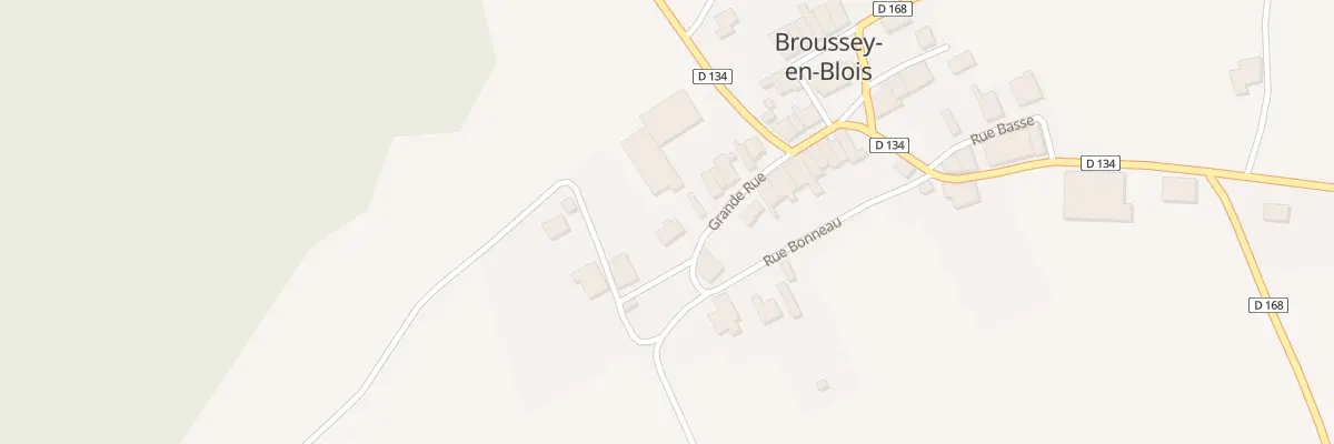 Plan du 14 Gr Grande Rue à Broussey-en-Blois