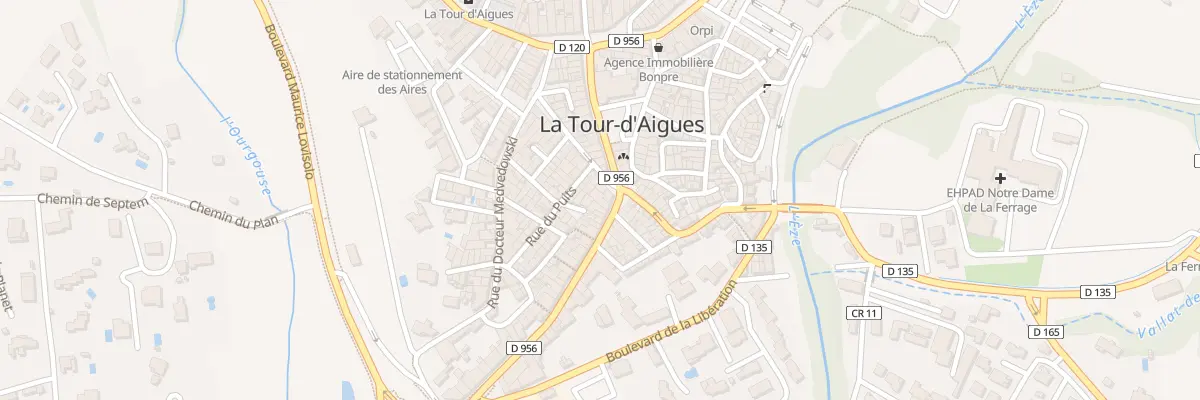 Plan du 125 Rue Antoine de Tres à La Tour-d’Aigues