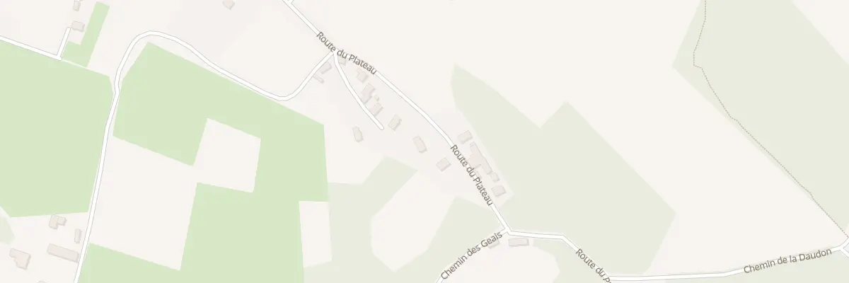 Plan du 39 Rte du Plateau aux Avenières Veyrins-Thuellin