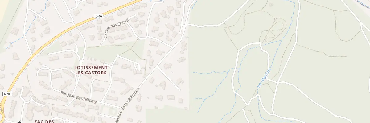 Plan du 5851 Av de la Libération à Gréasque