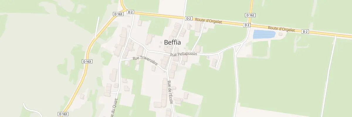 Plan du 7 Rue Pellapussin à Beffia