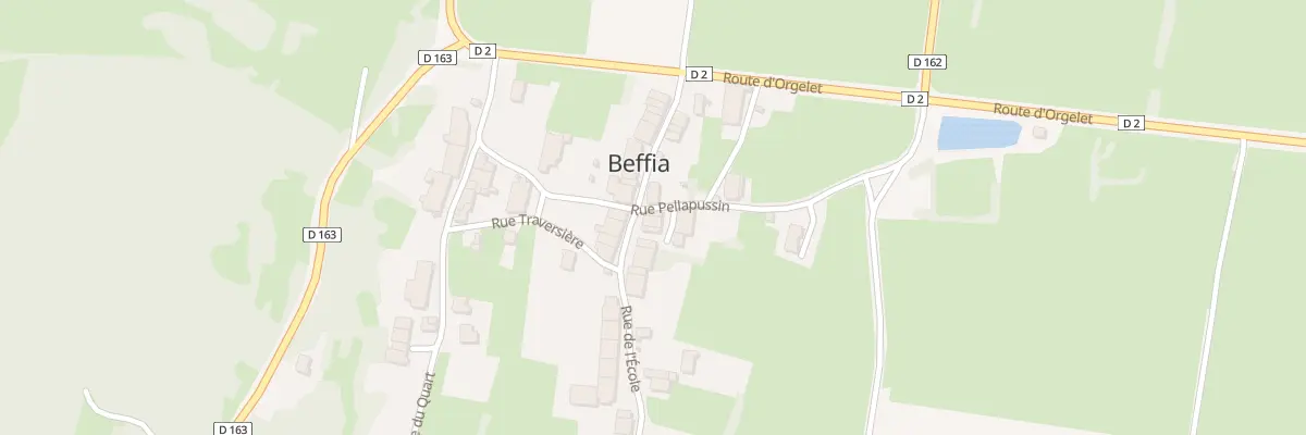 Plan du 9 Rue Pellapussin à Beffia