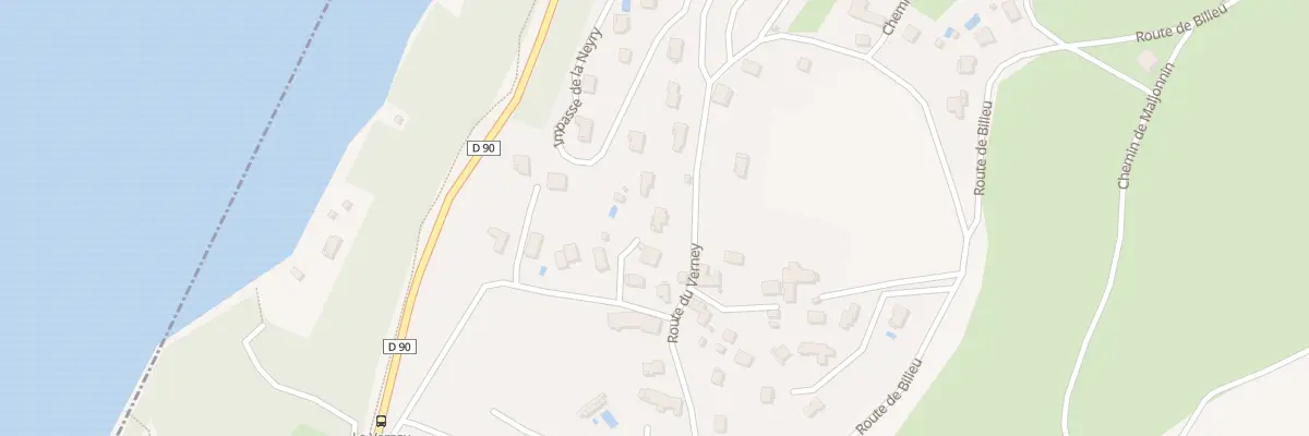 Plan du 108 Rte du Verney à Montferrat