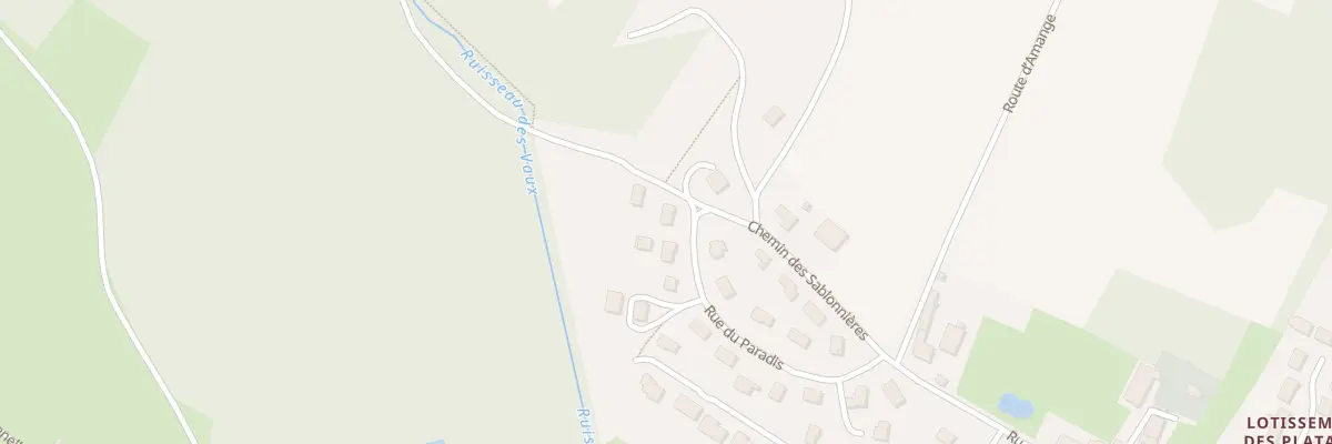 Plan du 27 Rue du Paradis à Châtenois