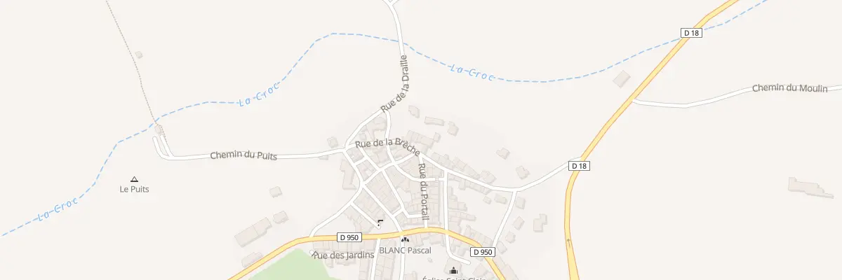 Plan du 5059 Rue de la Pectoye à Revest-du-Bion