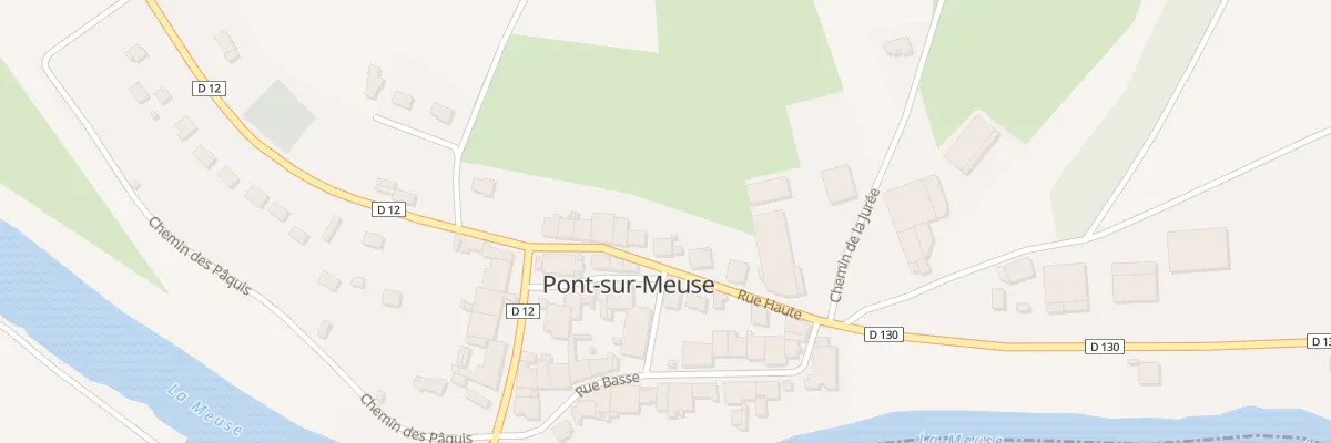 Plan du 7 Rue Haute à Pont-sur-Meuse