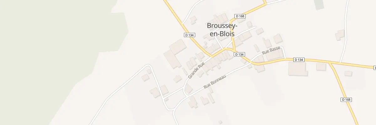 Plan du 10 Gr Grande Rue à Broussey-en-Blois