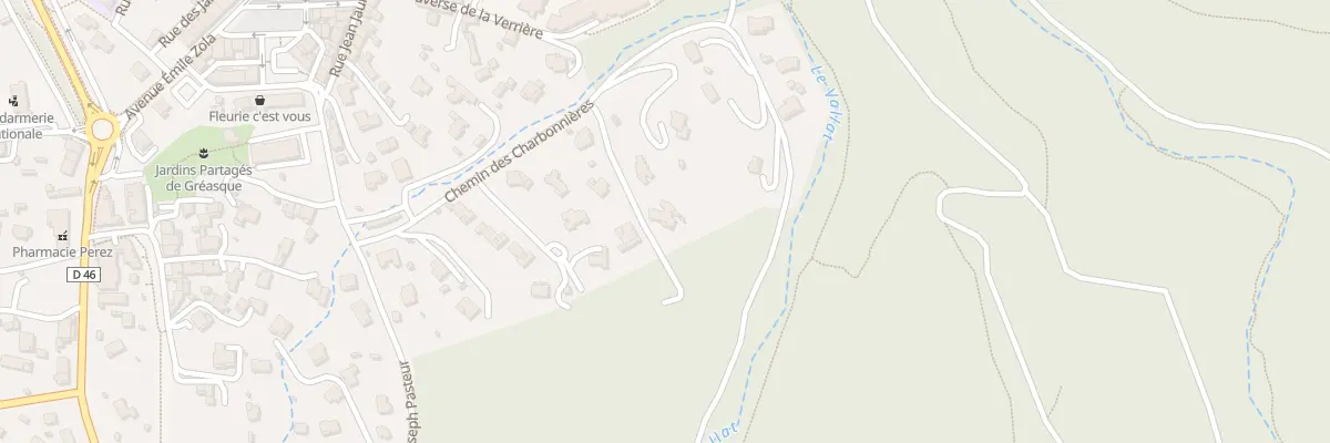 Plan du 4 Lot des Charbonnieres à Gréasque