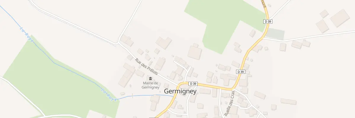 Plan du 4 Rle des Potiers à Germigney